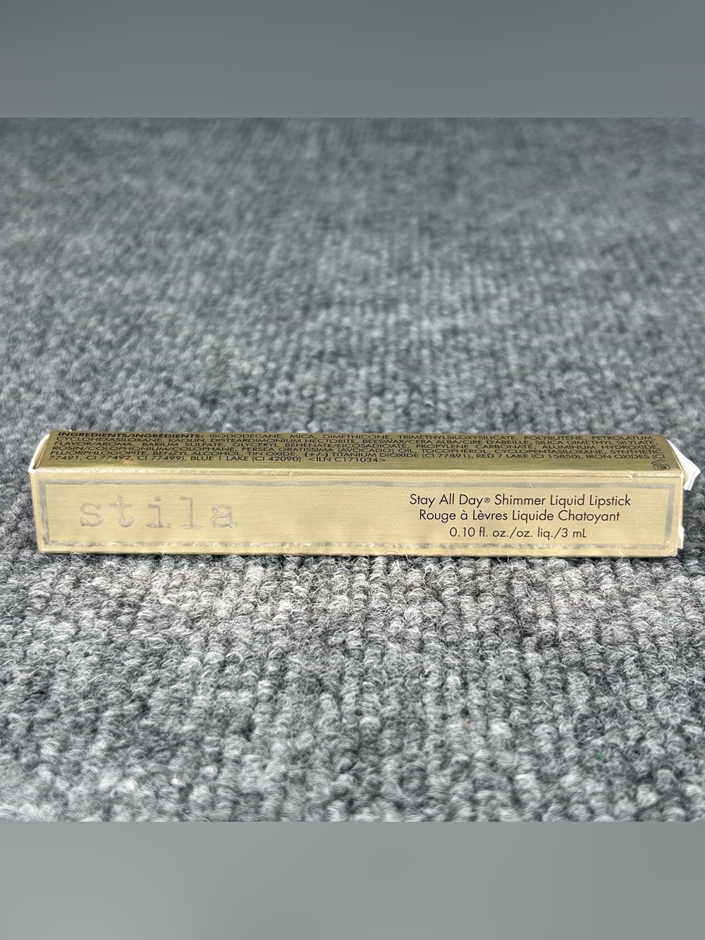 STILA Stay All Day Shimmer Liquid Lipstick Long Lasting in MIELE SHIMMER Full sz